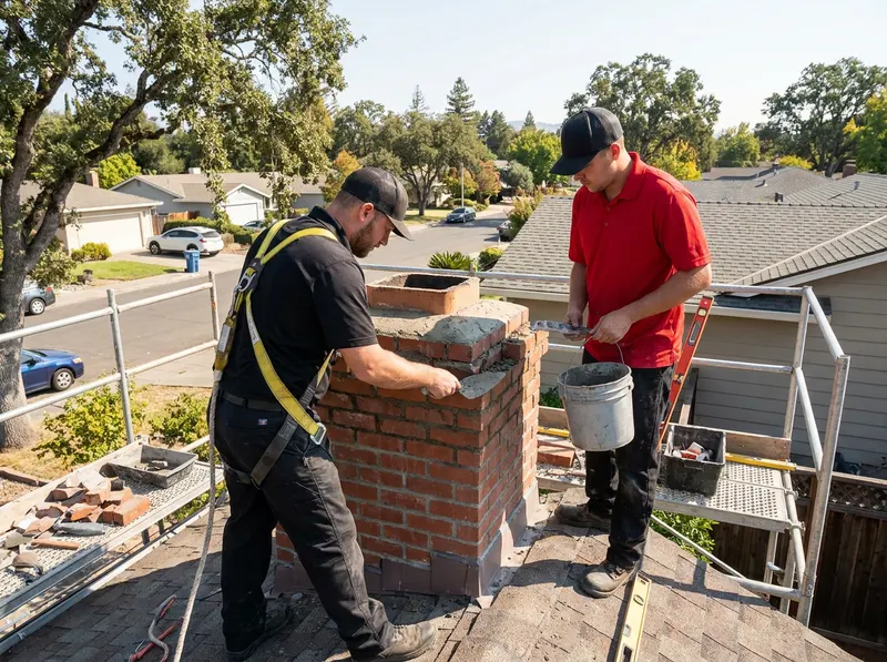Chimney Masonry & Rebuild in Santa Rosa, CA